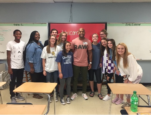 Chris Hope visits SL class