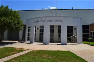 Saluda Trail Middle School entrance 