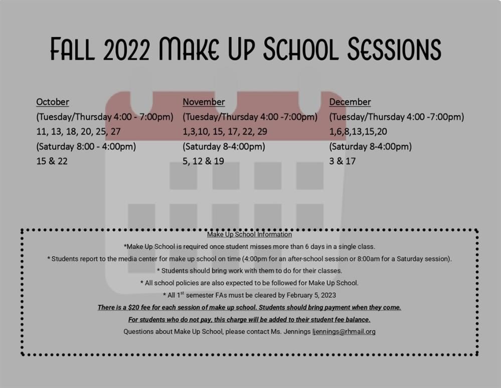Make Up- School