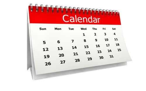 Calendar of Events 