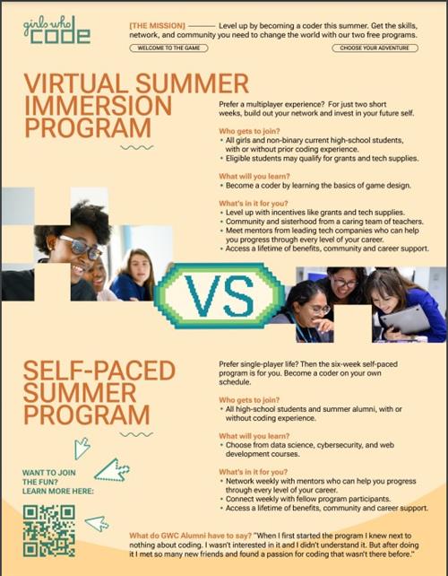 GWC summer info