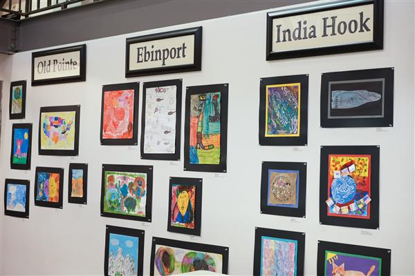 Art from Old Pointe, Ebinport, and India Hook